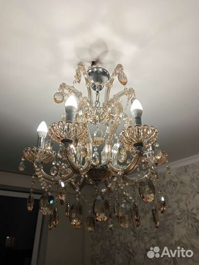 Люстра потолочная подвесная бу