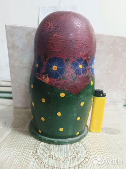 Матрешка, сувенир винтажный
