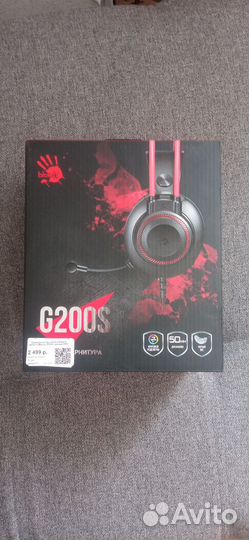 Наушники a4tech bloody g200s