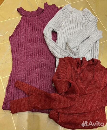 Платье трикотажное