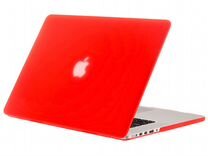 Чехол Матовый Для MacBook Pro Retina 15" Красный