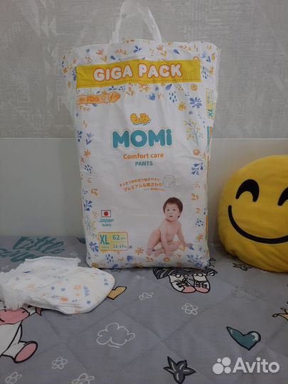 Подгузники трусики momi xl