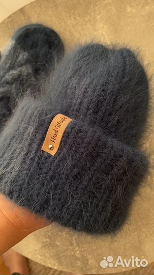 Шапка женская вязаная ручная работа