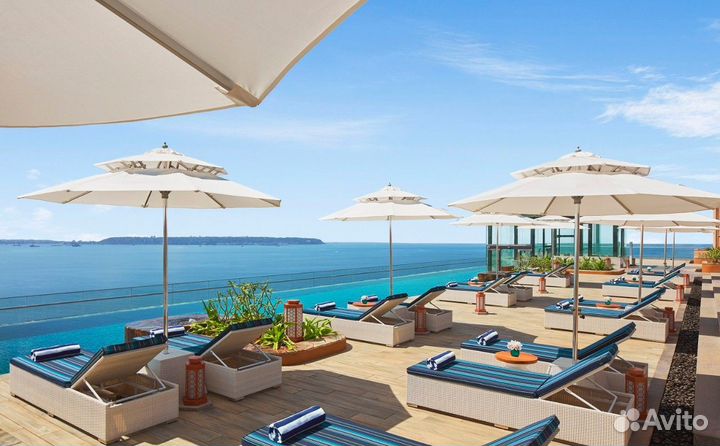 Зонт центральный пляжный усиленный 4/8 спиц