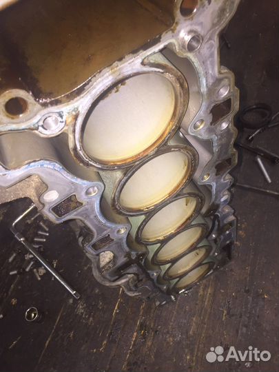 Блок цилиндров n52b25af