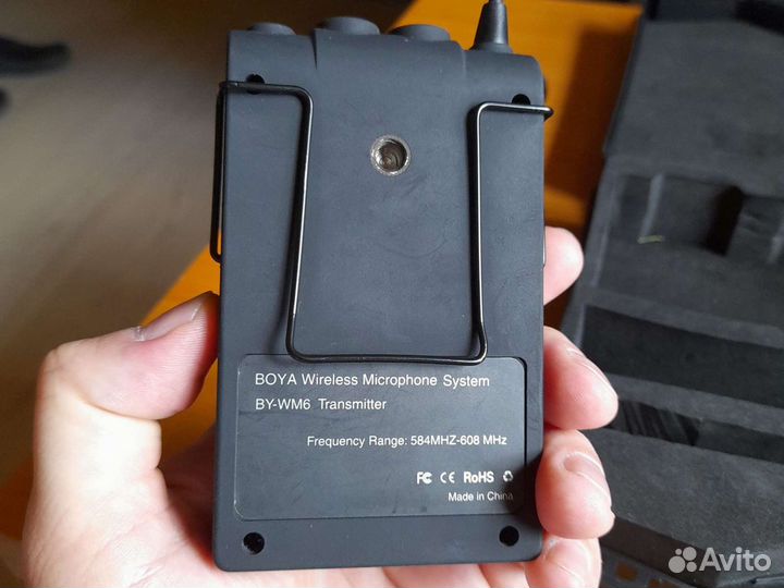 Пеличный микрофон радиосистема boya