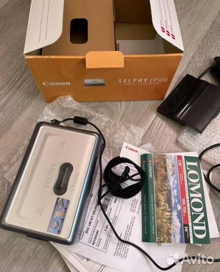 Принтер сублимационный Canon Selphy CP500 цветной
