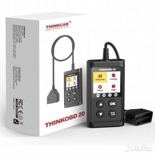 Автомобильный сканер obd2 thinkobd