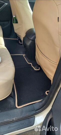 Эва коврики 3d. На LADA Granta. Chevrolet Captiva