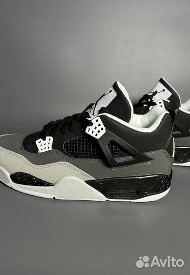 Кроссовки Air Jordan 4 Retro Fear Pack Люкс