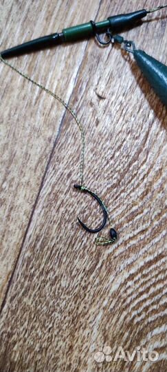 Карповый монтаж, безопасная клипса