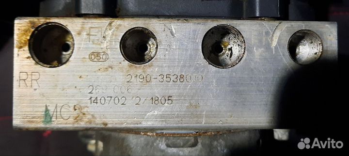 Блок абс priora 2190 - 3538010