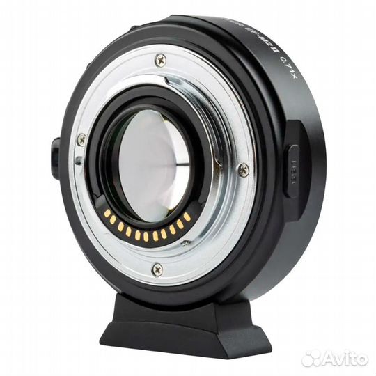 Переходное кольцо viltrox c EOS на Micro 4/3, чип
