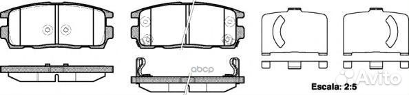 1260 12 FDB1935223639 SBS 1605123 колодки