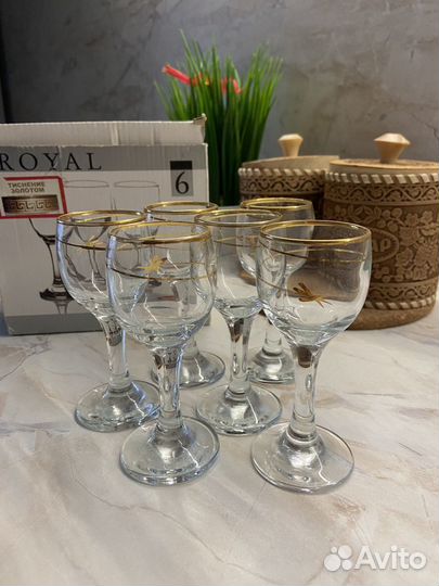 Набор рюмок 6 штук