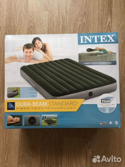 Надувной двуспальный матрас