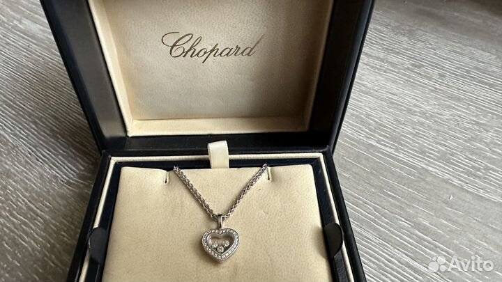 Серьги и подвес Chopard