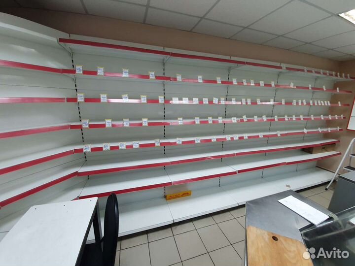 Стеллажи металлические Б/у усиленные полки30-40-50