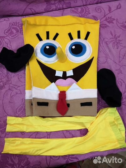 Губка боб костюм карнавальный