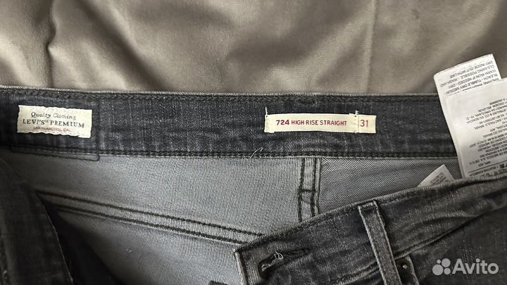 Джинсы женские levis 724 w31