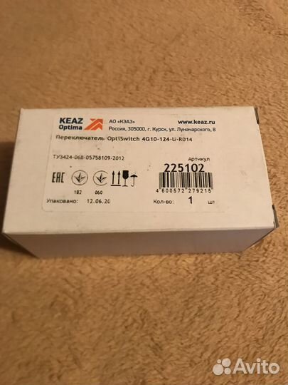 Переключатель OptiSwitch 4G10-124-U-R014