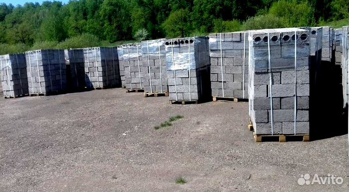 Керамзитные блоки и креамзитобетонные блоки RRG-30