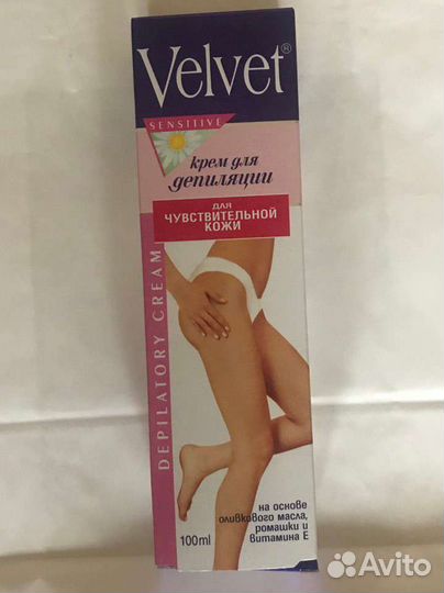 Крем депилятор Вельвет для чувствительной кожи