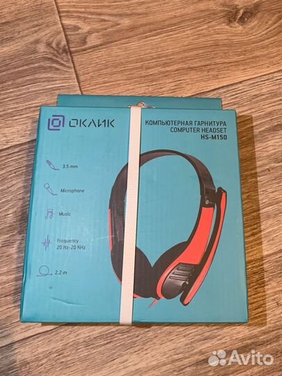 Компьютерная гарнитура Оклик