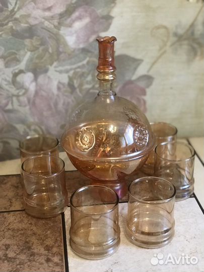 Графин и 6 стаканов