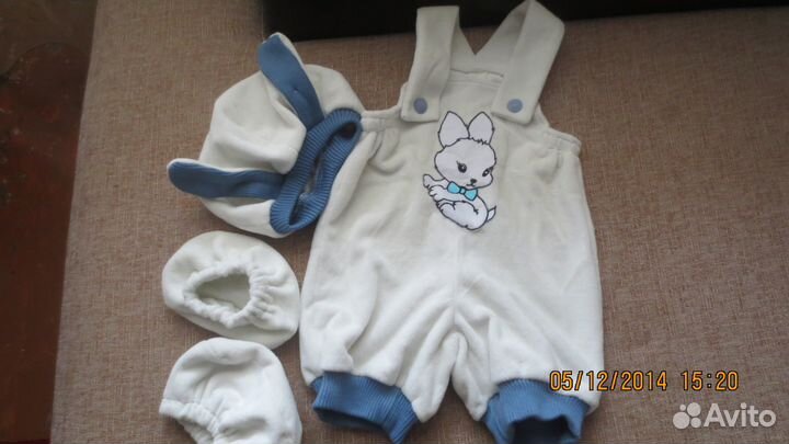 Новогодний костюм зайчика