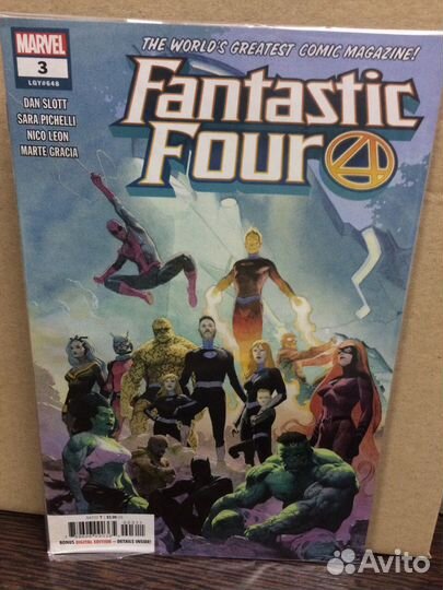Сингл Fantastic Four (2018) #3