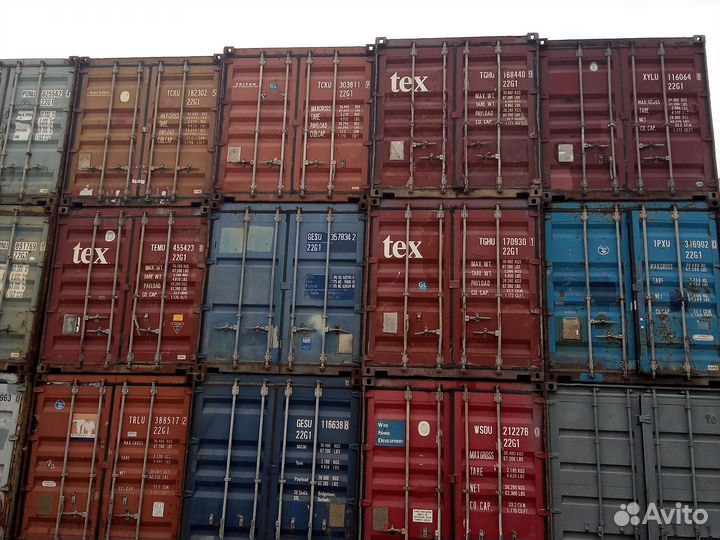 Морской контейнер 20,40 футов