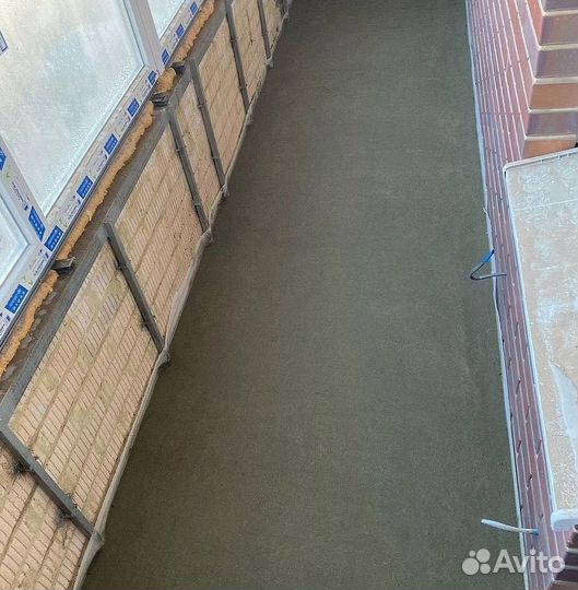 Полусухая стяжка пола