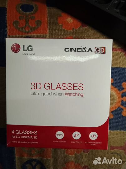 Стереоочки к телевизору LG
