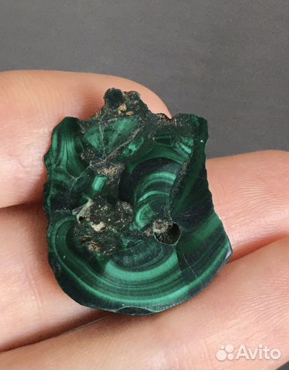 Малахит Уральский, образец, СССР