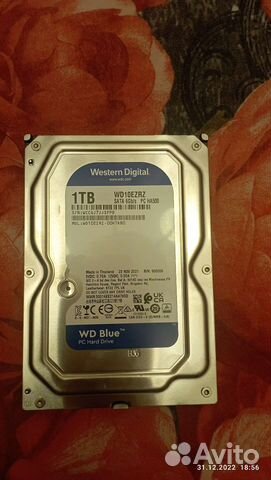 Жесткий диск 1 тб WD blue (WD 10ezrz)
