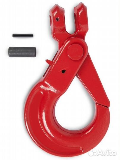 Крюк самозапирающийся с вилочным креплением 8т