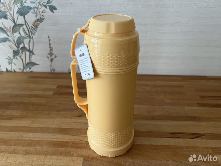 Термос со стеклянной колбой 1л 33691