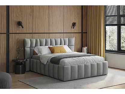 Кровать Даймант-Floor 160 Barhat Silver