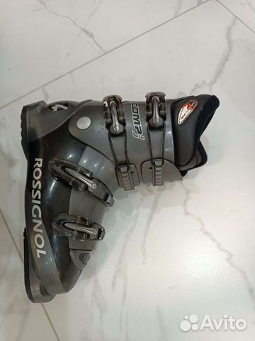 Горные лыжи и ботинки 25.5