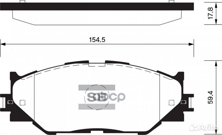SP1543 SP1543 Sangsin brake
