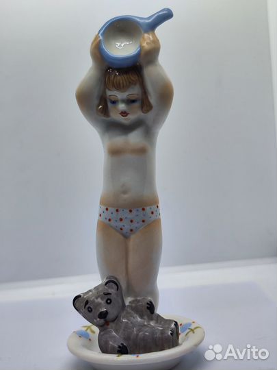 Статуэтка СССР Купание мишки Киев