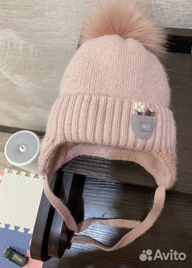 Шапка зимняя для девочки 48 50