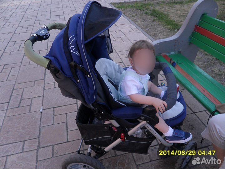 Коляска Capella 3-х колёсная