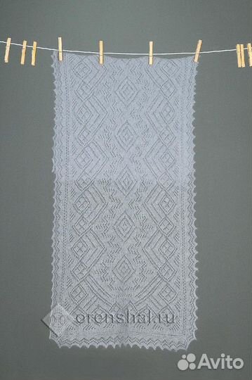 Оренбургский пуховый платок. Ореншаль