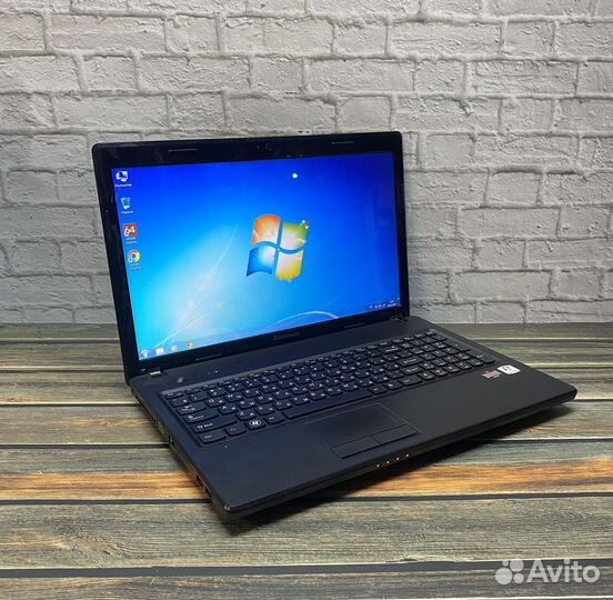 Для работы И учебы Lenovo g575 AMD E450/4Gb/500Gb