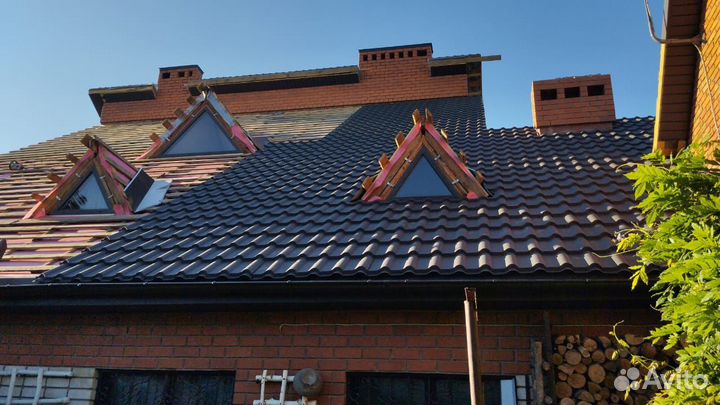 Крыша кровельные работы