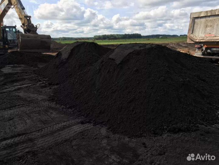 Земля чернозем плодородный грунт