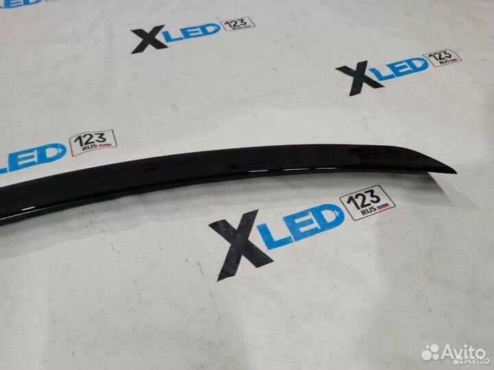 Спойлер Mercedes W218 чёрный глянец