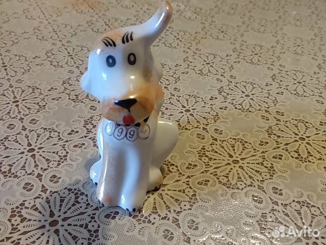 Статуэтки фарфоровые собаки